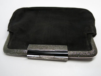 torebka ozdobiona markazytami vitage